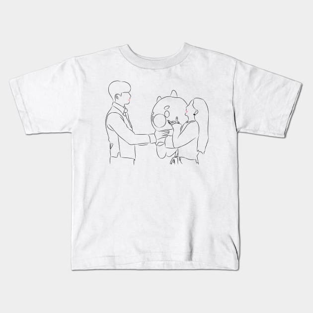 What's Wrong With Secretary Kim Korean Drama Kids T-Shirt by ArtRaft Pro